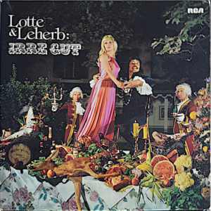 Lotte & Leherb - Irre Gut LP Cover 1974 (Lotte Profohs & Maitre Leherb)